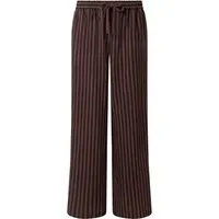 KOMODO KOMODO Damen vegan Hose Beach Stripe Braun – Produktbild 1 von 1