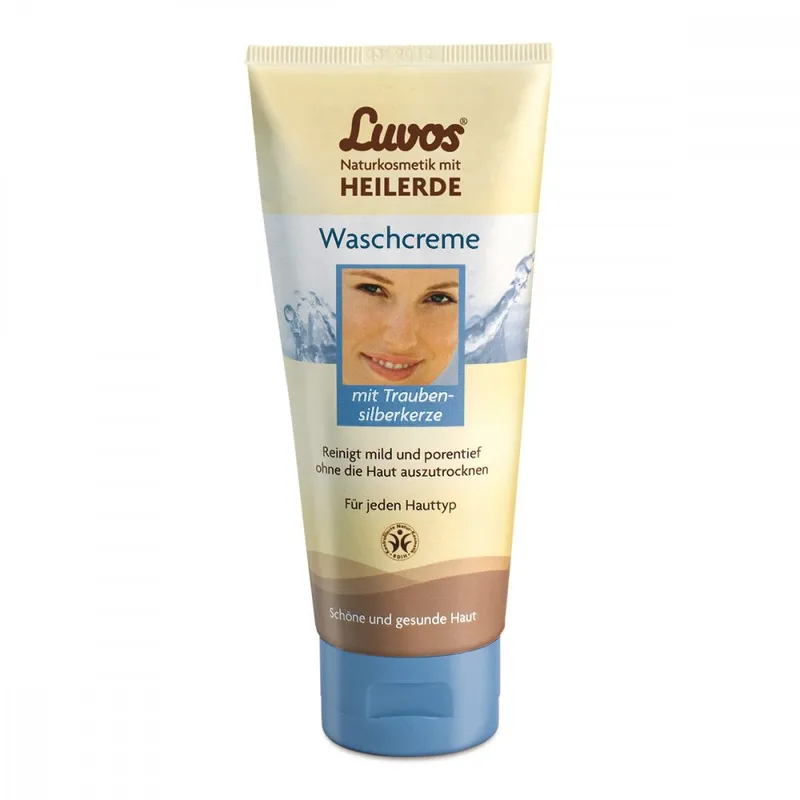 Luvos Luvos Waschcreme mit Heilerde & Traubensilberkerze – Produktbild 2 von 3