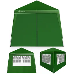 Casaria® Faltpavillon Capri Grün 3x3m inkl 4 Seitenwänden UV-Schutz 50+ – Produktbild 1 von 1