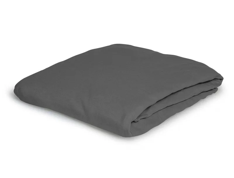 irisette irisette Spannbettlaken Kuschel Jersey Spannbettlaken Vesuv, Jersey, Gummizug: rundum, (1 Stück), mit Rundumgummizug, Grau, – Produktbild 3 von 5