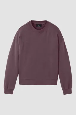 recolution Recolution Damen vegan Sweatshirt Nerine Dark Grape – Produktbild 1 von 1