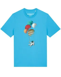 watapparel watapparel T-Shirt Unisex Balloon Spaceman – Produktbild 1 von 1
