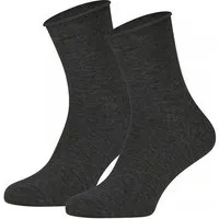 Opi and Max Opi and Max Socken Fuer Herren Damen 3 oder 12 Paar Diabetikersocken ohne Gummi – Rollrand Socken aus 98% Bio-Baumwolle, GOTS-zertifiziert – Bequeme, atmungsaktive Baumwollsocken für Damen & Herren, Dunkelgrau, – Produktbild 1 von 1