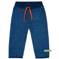 loud proud loud + proud Hose Melange Strick, Ultramarin (blau), – Produktbild 1 von 1