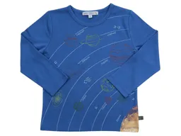 Enfant Terrible Enfant Terrible Kinder Langarmshirt mit Planetendruck Bio-Baumwolle ultramarine – Produktbild 1 von 1