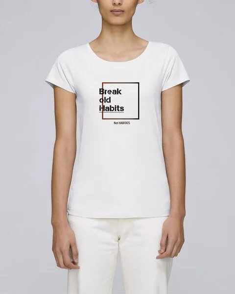 Human Family Human Family Bio Damen Sommer T-Shirt "Faith - Old Habits" – Produktbild 2 von 2