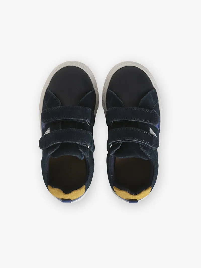 Vertbaudet Vertbaudet Jungen Klett-Sneakers, Marine, – Produktbild 4 von 4