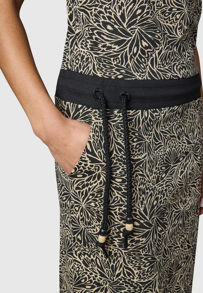 ragwear ragwear Minikleid Baomi Zoo YOUMODO Gemustertes Damen Sommerkleid, Schwarz, – Produktbild 4 von 5