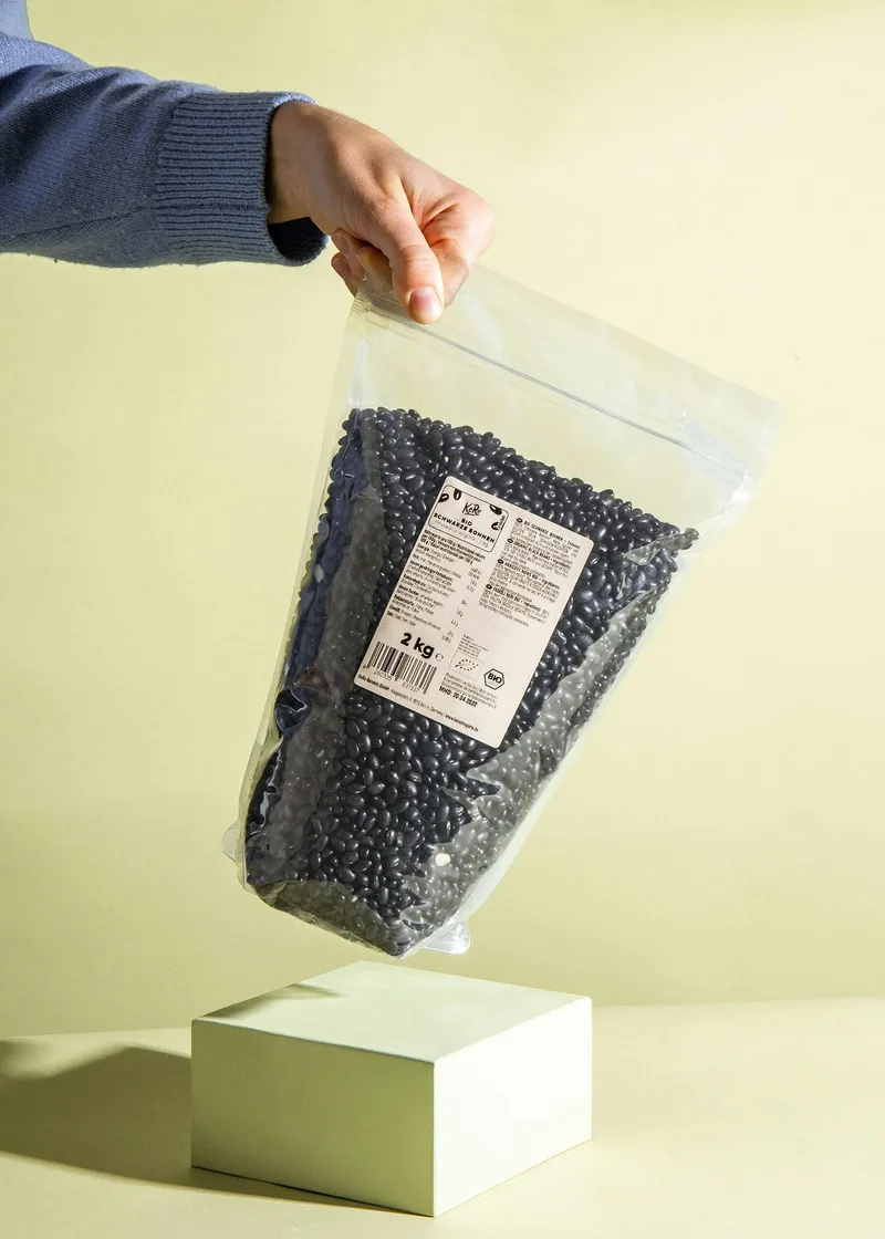 KoRo Schwarze Bio Bohnen 2 kg – Produktbild 5 von 5