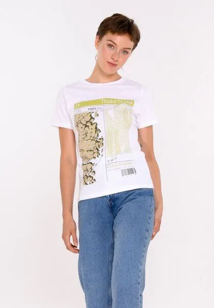 THOKKTHOKK ThokkThokk Damen T-Shirt Bio Fair, State of mind (mehrfarbig), – Produktbild 1 von 4
