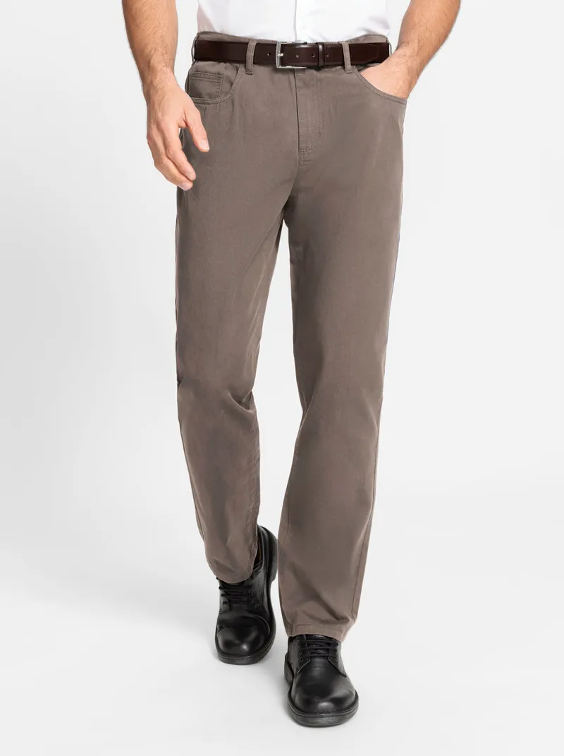 marco donati Hose dunkeltaupe, Dunkeltaupe, – Produktbild 1 von 3