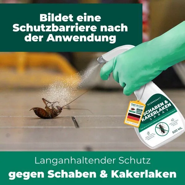 Silberkraft Silberkraft Schaben- & Kakerlakenspray 500 ml – Produktbild 4 von 4