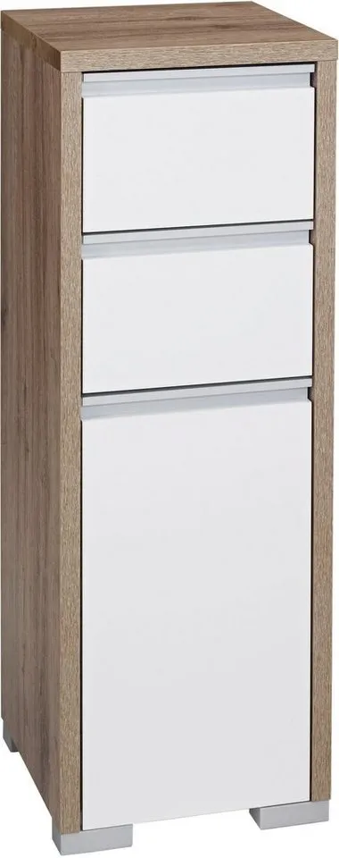 Schildmeyer Unterschrank Bello, Unterschrank, Made in Germany, B: 34,5 cm Solide Verarbeitung - Dieses Produkt ist in Deutschland gefertigt, Braun, – Produktbild 2 von 5