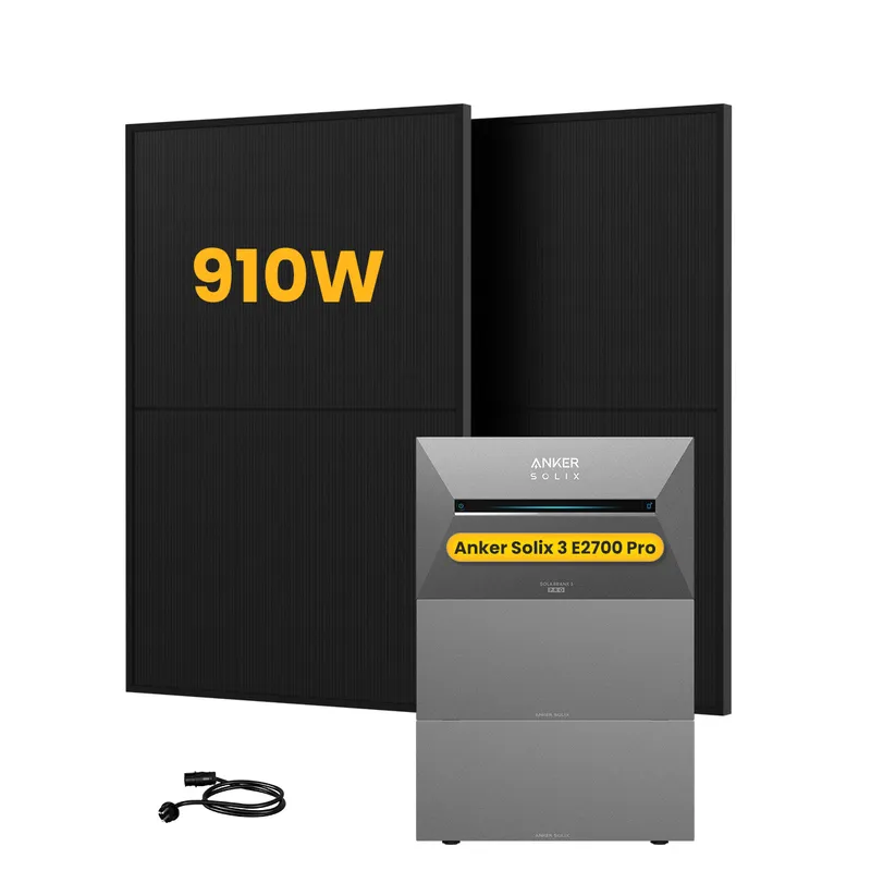 Anker Anker SOLIX Solarbank 3 E2700 Pro, mit 2 x 455W Bifaziale Solarmodule, by Powerness - 8.1kWh / ohne Zubehör / Selbstabholung – Produktbild 1 von 1