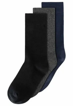 MELA MELA Basic Socken 3 Paare aus 100% Bio-Baumwolle – Produktbild 1 von 1