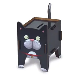 WERKHAUS WERKHAUS Spardose Vierbeiner - Katze aus Holz – Produktbild 1 von 1