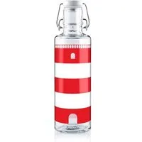soulbottles soulbottles soulbottle 0,6l • Glastrinkflasche im Leuchtturm-Design • "lighthouse" – Produktbild 1 von 1