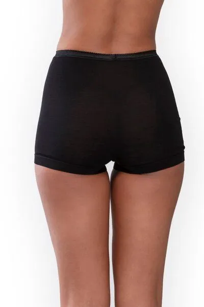 mey Mey Merino Panty Unterhose "Exquisite", Schwarz, – Produktbild 3 von 4