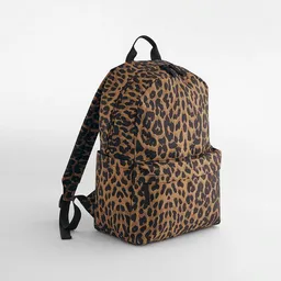 BagBase BagBase Rucksack Backpack Leopard Print mit Laptop Fach Recyceltes PET – Produktbild 1 von 1