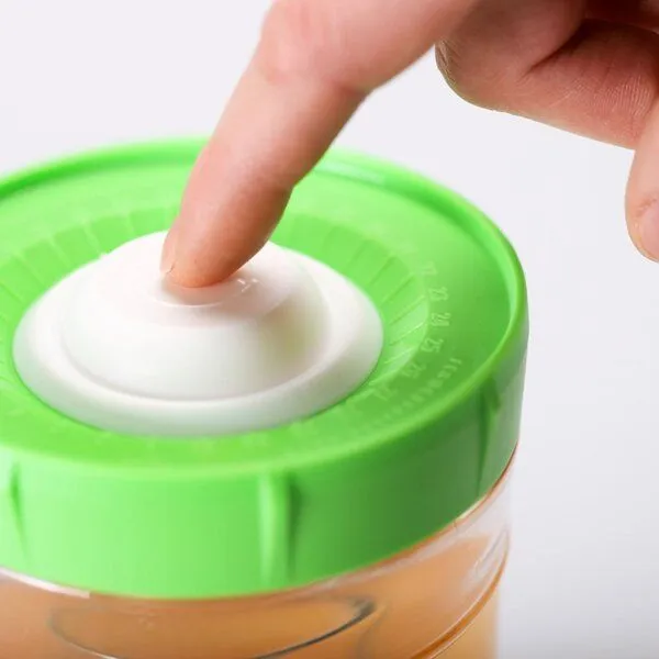 Kefirko Veggie Fermenter für fermentiertes Gemüse, Rot, – Produktbild 1 von 4