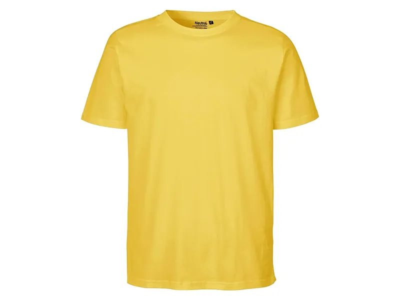 Neutral Neutral Bio-Unisex-T-Shirt mit Rundhalsausschnitt, yellow, Gr. L – Produktbild 1 von 1