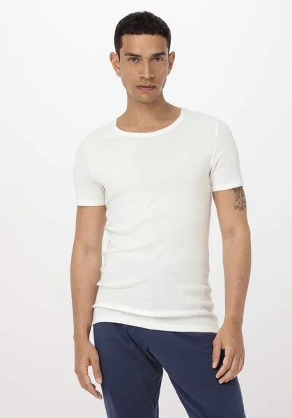 hessnatur hessnatur T-Shirt PURE COTTON aus reiner Bio-Baumwolle, Naturweiss, – Produktbild 1 von 4