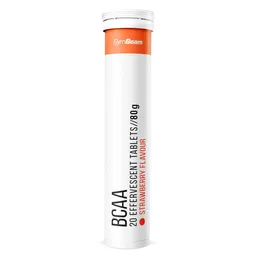 GymBeam GymBeam BCAA Brausetabletten 20 Tabletten Erdbeere – Produktbild 1 von 1