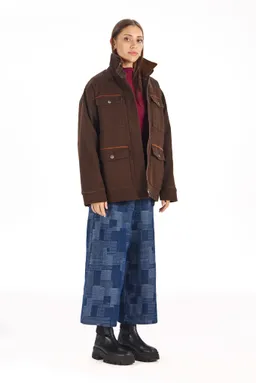 KOMODO KOMODO Damen vegan Jacke Viney Schokoladenbraun – Produktbild 1 von 1