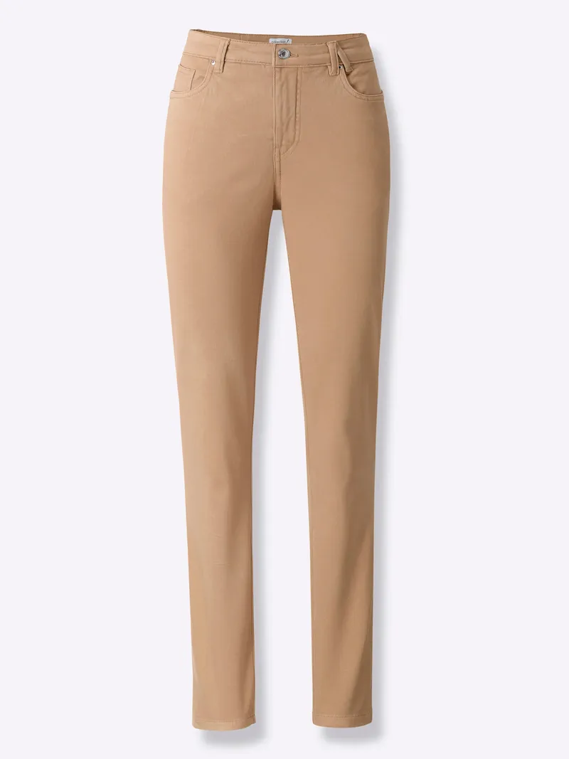 Witt 5-Pocket-Hose, Camel, – Produktbild 1 von 2