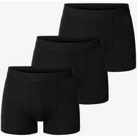 Bread Boxers Bread & Boxers 3-Pack Boxershorts BRIEF aus Bio-Baumwolle, Schwarz (black), – Produktbild 1 von 1