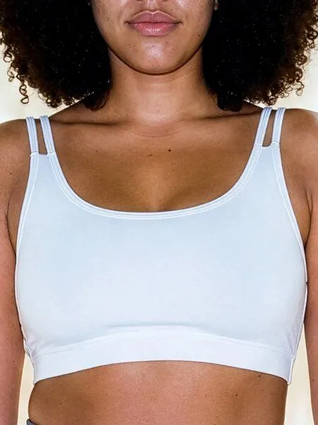 nice to meet me nice to meet me Breathe Bra, White, – Produktbild 3 von 5