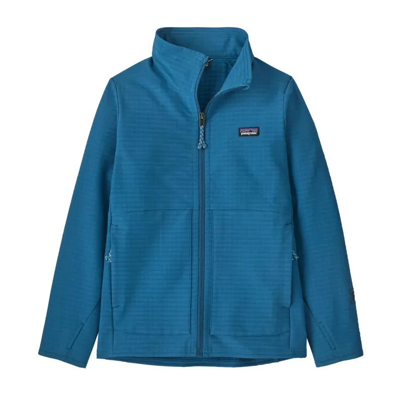 Patagonia Wanderjacke Kind Patagonia R1 TechFace, Bleu, – Produktbild 1 von 1