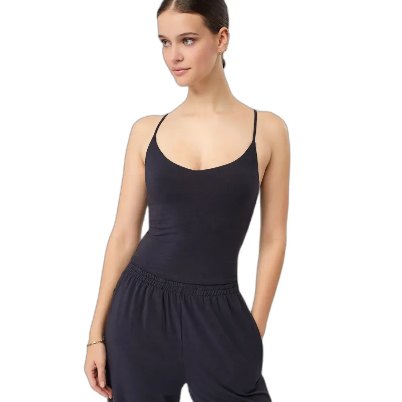 mandala Damen-Top Mandala Cropped TENCEL™, Bleu, – Produktbild 1 von 1