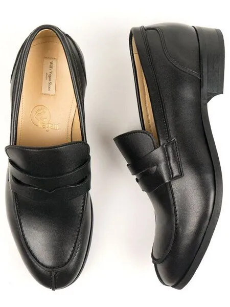 Will's Vegan Shop Will's Vegan Shop City-Loafer Schwarz Herren, Schwarz, – Produktbild 1 von 1