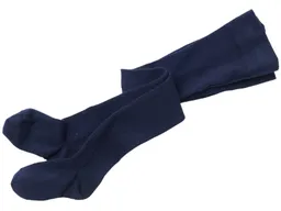 grödo Kinderstrumpfhose Schurwolle / Baumwolle (kbA) marine Gr.3-4 – Produktbild 1 von 1
