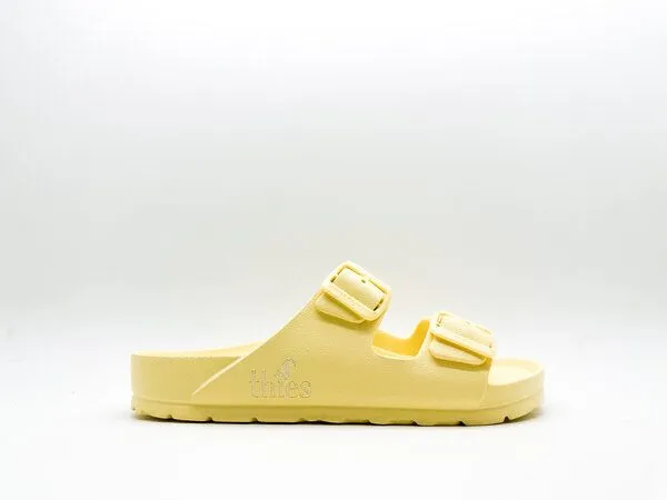 thies Vegane Ecofoam Sandale thies, Lemon sorbet, – Produktbild 2 von 4