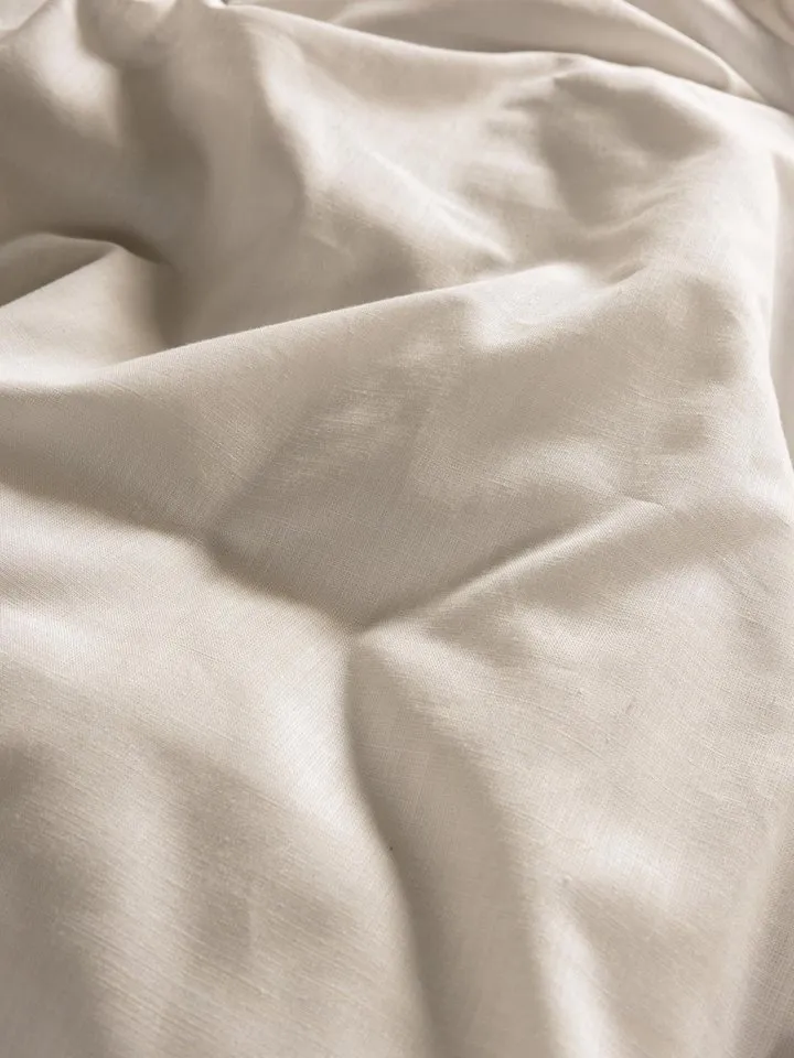 Essenza Bettwäsche Jule, Baumwolle, 2 teilig, unifarben, Beige, – Produktbild 4 von 4