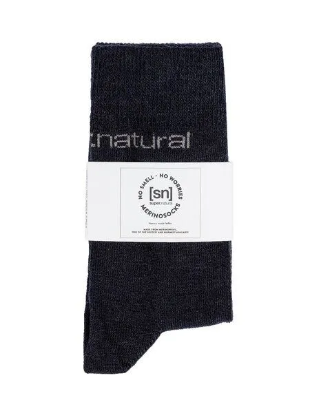 Super.Natural Super.Natural Socken Kids All Day Socks 2-Pack aus Merino, Marineblau, – Produktbild 2 von 3