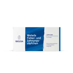 Weleda WELEDA Fieber- und Zahnungszäpfchen 10 St Suppositorien – Produktbild 1 von 1