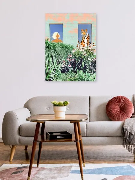 Photocircle Photocircle Poster / Leinwandbild - Love Thy Neighbor – Produktbild 2 von 4