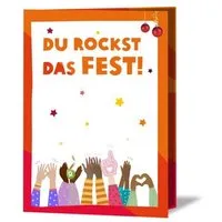 OxfamUnverpackt OxfamUnverpackt Spenden-Geschenk "Frauenpower" (Weihnachtskarte mit Magnet) – Produktbild 1 von 1