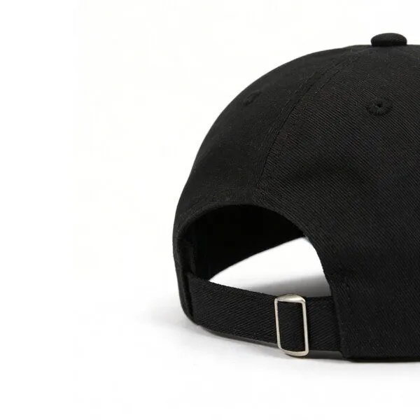 hey hey studios hey hey studios Unisex Cap „Rainbow 2.0“ schwarz aus Bio-Baumwolle, Schwarz, – Produktbild 3 von 4