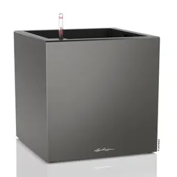 Lechuza® Lechuza® 'Canto Premium 40 low', anthrazit, ca. 40 x 40 x H 40 cm – Produktbild 1 von 1