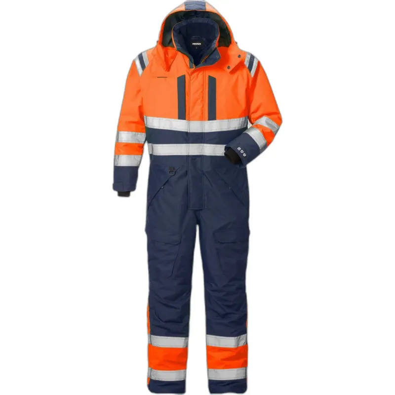 Fristads Winter Overall mit hoher Sichtbarkeit Klasse 3 Fristads Airtech 8015 GTT, Orange, – Produktbild 1 von 2