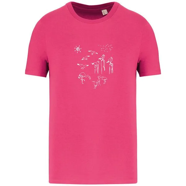 Greenspired Greenspired Basic Bio T-Shirt Nr.4 Coastal Life 155g/m² XXS - 4 XL, Himbeere, – Produktbild 1 von 1