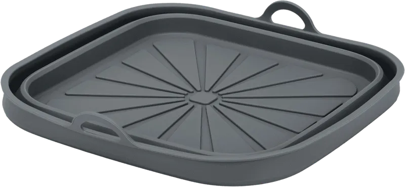 Metaltex Metaltex Silikonkorb quadratisch für Airfryer, 21,5 x 21,5 cm, faltbar – Produktbild 3 von 3