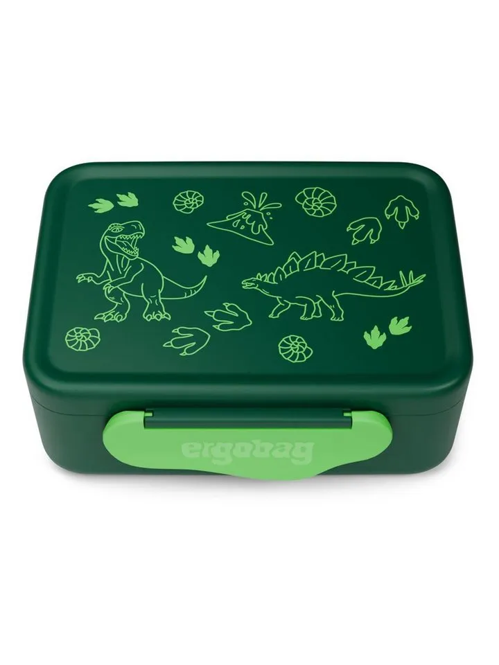 Ergobag Ergobag Lunchbox Brotdose, Kunststoff, (Brotdose, 1-tlg., 1x Brotdose), spülmaschinengeeignet bis 45 Grad, Handwäsche empfohlen, Grün, – Produktbild 5 von 8