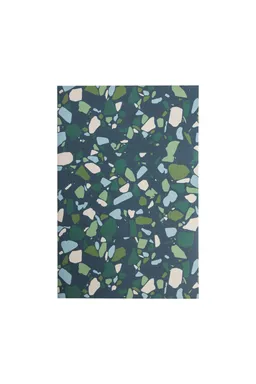 Tranquillo Notizbuch CONFETTI A5 - blau – Produktbild 1 von 1