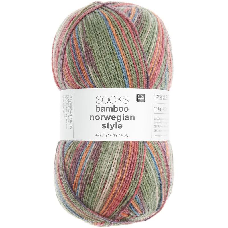 Rico Design Rico Design Superba Bamboo superwash Norwegian Style Forest, Norwegian style forest, – Produktbild 1 von 1