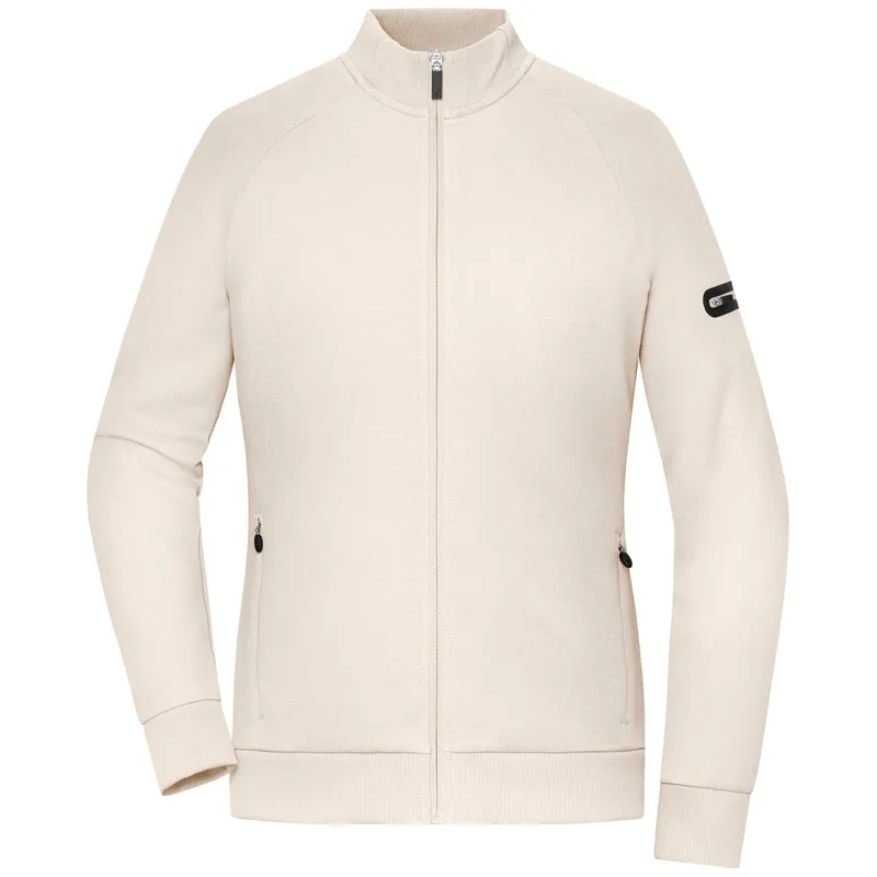 Daiber Daiber Ladies Zip Jacket Interlock OCS Blended & RCS 8053 Gr. XL sandstone – Produktbild 1 von 1